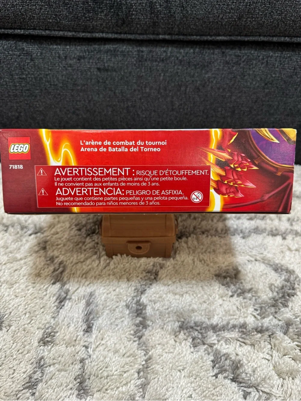 Lego Ninjago Dragons Rising Tournament Battle Arena 71818 - Red & Gold